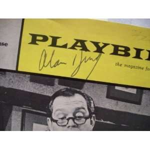King, Alan Playbill Signed Autograph The Impossible Years 1966