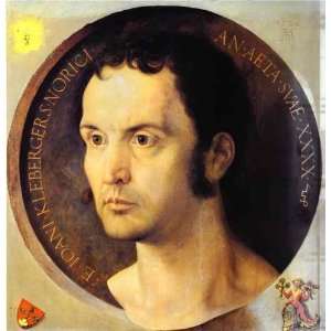   Albrecht Durer   24 x 24 inches   Portrait of Johan
