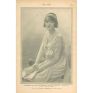  1919 Print Actress Alice Brady 