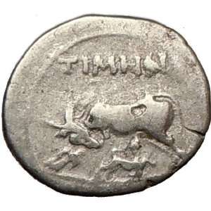  ILLYRIA APOLLONIA 80BC Authentic Rare Ancient Silver Greek 