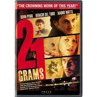 21 Grams ~ Sean Penn, Benicio Del Toro, Naomi Watts and Danny Huston 