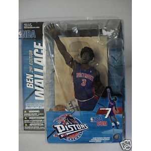  Ben Wallace Figure #3 Detroit Pistons Afro McFarlane NBA 