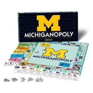  Michigan Wolverines Michiganopoly Monopoly Game (Quantity 