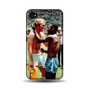  Pelé & Bobby Moore iPhone 4 Case Cell Phones 