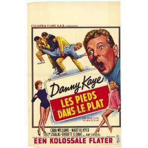   Belgian 11x17 Danny Kaye Cara Williams Martha Hyer