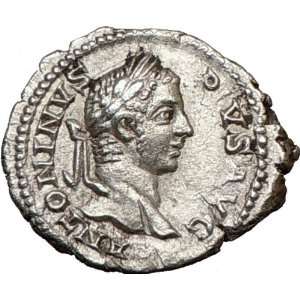  CARACALLA 209AD Ancient Silver Roman Coin 