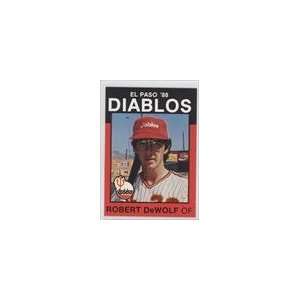  1988 El Paso Diablos Best #14   Robert DeWolf Sports 