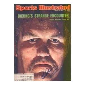  Chuck Wepner (Boxing) autographed Sports Illustrated 