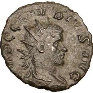  CLAUDIUS II on HORSE 268AD Rare Quality Genuine Authentic 