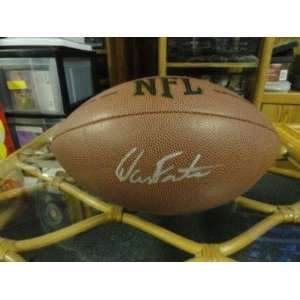Dan Fouts Autographed Football   Hof   Autographed Footballs