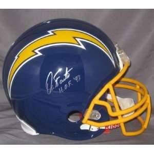 Dan Fouts Signed Helmet   PROLINE RADTKE   Autographed NFL Helmets