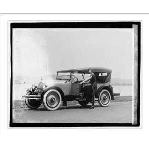    Historic Print (M) Fannie Brice in Oldsmobile