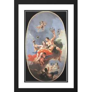 Tiepolo, Giovanni Battista 26x40 Framed and Double Matted The Triumph 
