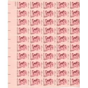 Lincoln By Gutzon Borglum Full Sheet of 50 X 3 Cent Us Postage Stamps 