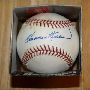 Harmon Killebrew Autographed Baseball Signed Twins HOF 500 Hr