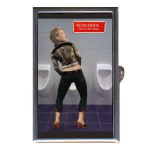 HILLARY CLINTON PEES LIKE MAN Coin, Mint or Pill Box Made in USA