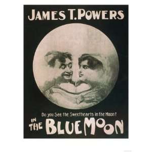 James T. Powers in The Blue Moon Theatre Poster Giclee Poster Print 