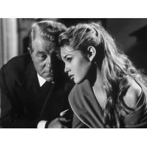 Jean Gabin and Brigitte Bardot En Cas De Malheur, 1958 Photographic 