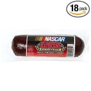 Jeff Foxworthy Nascar Summer Sausage, 5 Ounce Packages (Pack of 18)