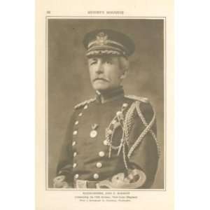  1918 Print Major general John E McMahon 