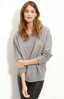 Current/Elliott Heathered Slouchy Sweatshirt  