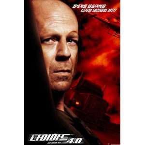   Movie Korean 11x17 Bruce Willis Timothy Olyphant Maggie Q Justin Long