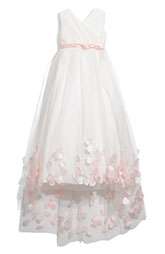   Cheri Tulle & Taffeta Floor Length Dress (Little Girls & Big Girls