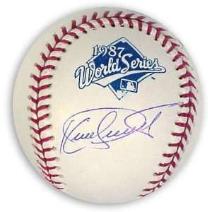 Kirby Puckett Autographed 1987 World Series Baseball