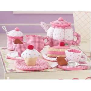 Lillian Vernon Fabric Tea Set