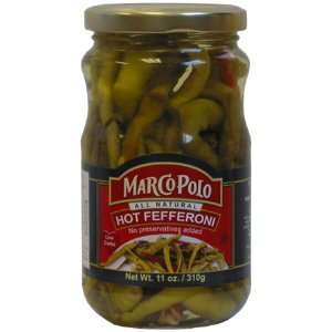 Marco Polo Hot Fefferoni 12 Oz.  Grocery & Gourmet Food