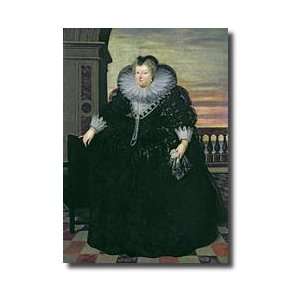  Marie De Medici 15731642 Queen Of France 1617 Giclee Print 