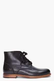 Common Projects Black Work Boots for men  