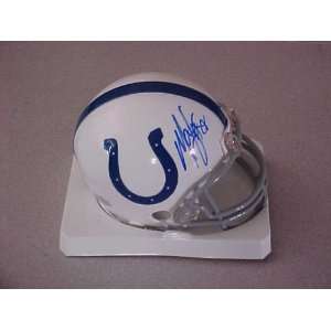 Marvin Harrison Hand Signed Autographed Indianapolis Colts Riddell 