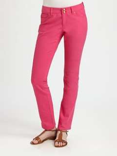 Lilly Pulitzer   Low Rise Straight Leg Jeans