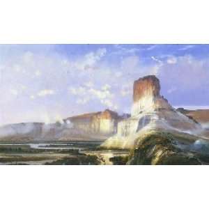 Michael Coleman   Green River, Wyoming Territory Artists Proof Canvas 
