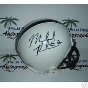  Michael Robinson signed Penn State Nittany Lions Mini 