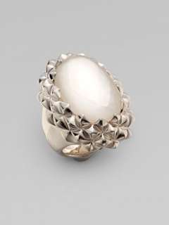 Stephen Webster   Crystal Accented Mother Of Pearl Sterling Silver 