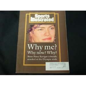 Nancy Kerrigan Auto 1994 Sports Illustrated PSA DNA Q   Sports 