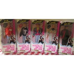  New Kids on the Block Fashion Figures Set of Five Dolls 