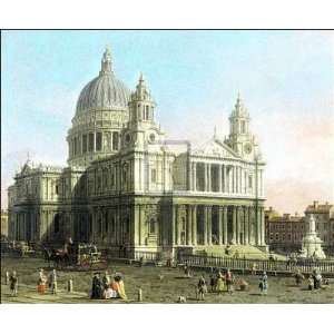  Bernardo B Canaletto   ST. PAULS CATHEDRAL