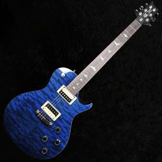 PRS SE 245 Singlecut Whale Blue Quilt Top Ltd Edition Electric Guitar 
