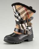 Burberry Fur Lined Boot   