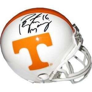  Peyton Manning signed Tennessee Vols Replica Mini Helmet 