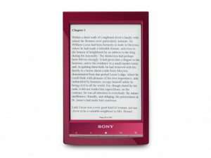 Sony eReader PRS T1 2GB, Wi Fi, 6in   Red  
