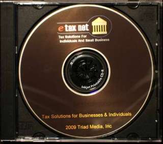 Tax Savings Software, Preparation, CPA, Deductions CD  