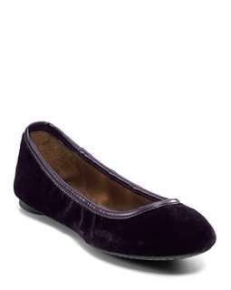 Lucky Brand Emmly Crushed Velvet Flats   Shoes   Bloomingdales