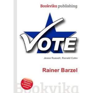  Rainer Barzel Ronald Cohn Jesse Russell Books