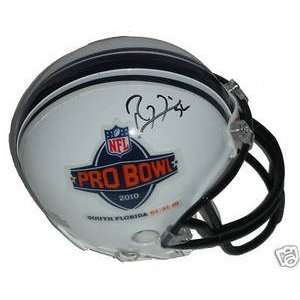 Ray Lewis Signed 2010 Pro Bowl Mini Helmet Ravens