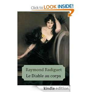   au corps (French Edition) Raymond Radiguet  Kindle Store