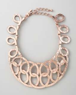 Y10MN Oscar de la Renta Swirl Bib Necklace